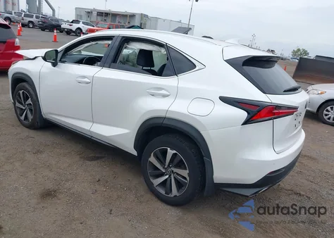2018 Lexus Nx 300 z USA, uszkodzony, nr VIN JTJBARBZ7J2165374